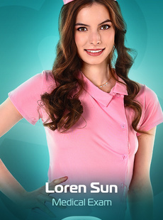 iStripper - Loren Sun - Medical Exam Hi-Res Photoset - Release Date: 2024-04-26